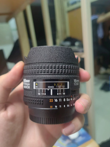Nikon nikkor f2 8 - 16, mm