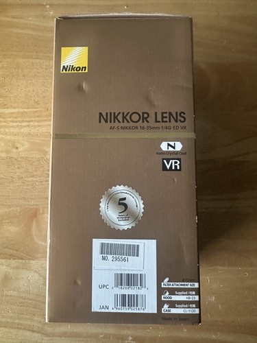 Nikon nikkor 35 mm - nikon, af-s