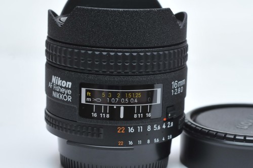 Nikon fisheye nikkor mm - 16,
